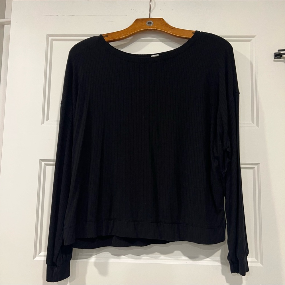 Old Navy Super Soft Ribbed Long Sleeve Tee